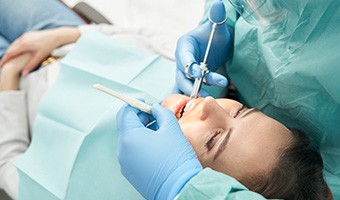 Person under oral conscious sedation