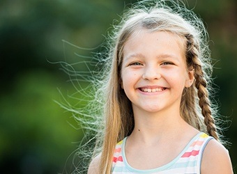 girl with braid