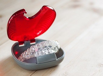 invisalign in container