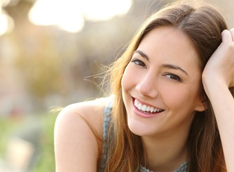 woman with attractive smile